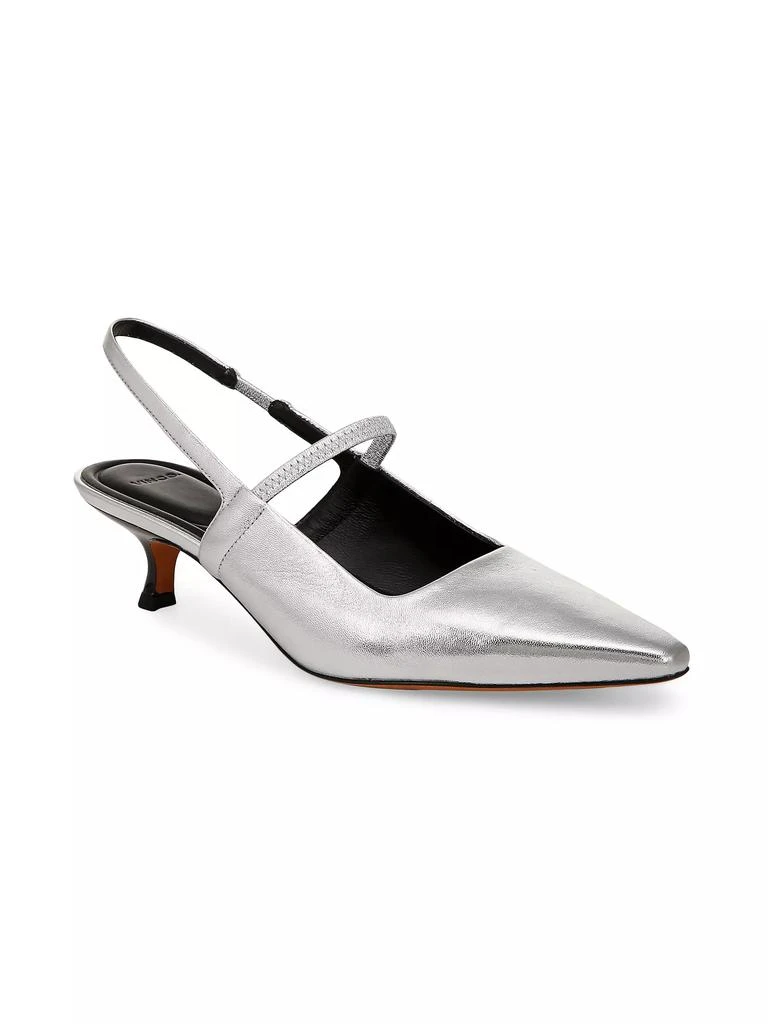 Vince Venice 45MM Kitten Heel Slingback Pumps 2