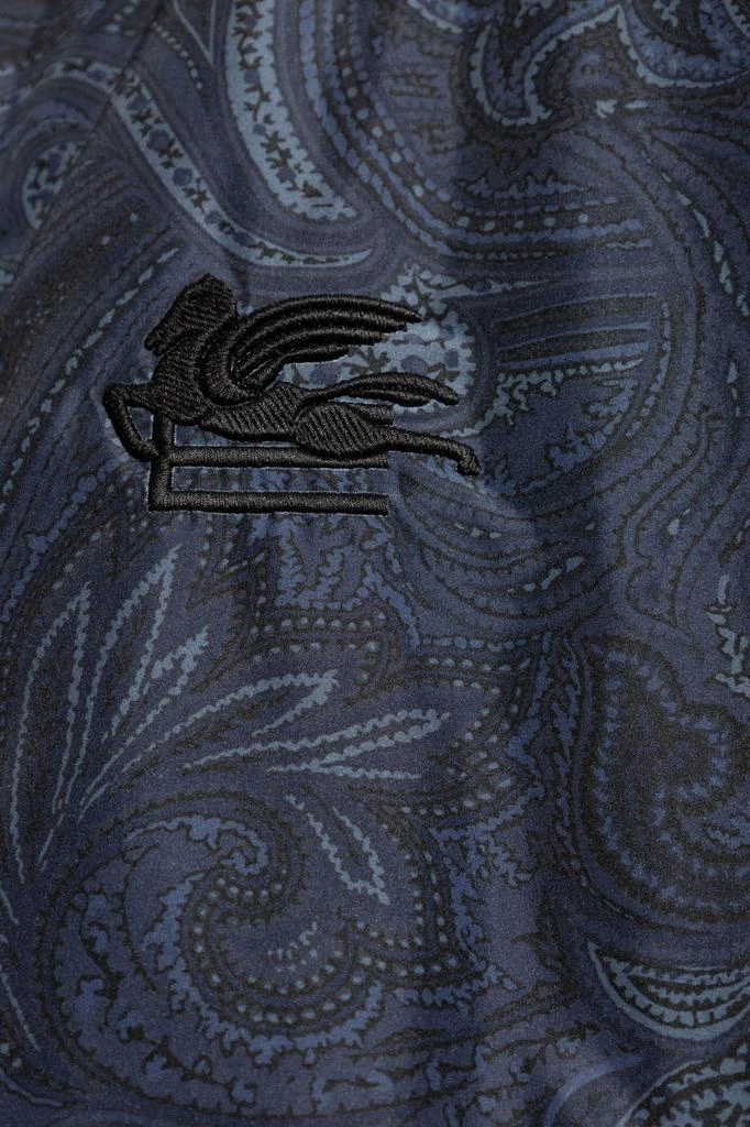 ETRO Etro Logo-Embroidered Zipped Bomber Jacket 5