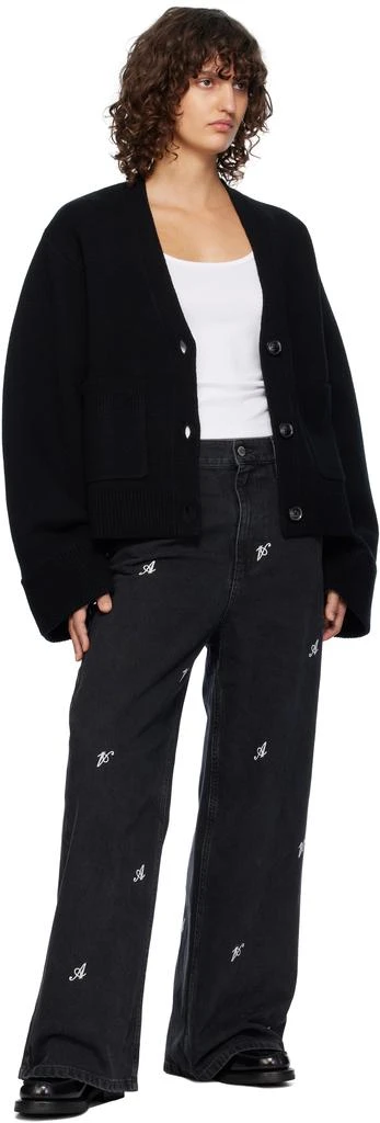 Axel Arigato Black Memory Relaxed Cardigan 4