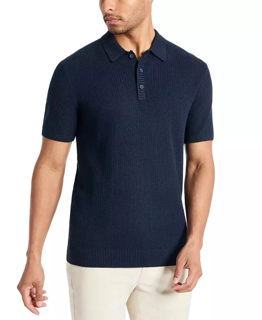 Kenneth Cole Men's Lightweight Knit Polo 1