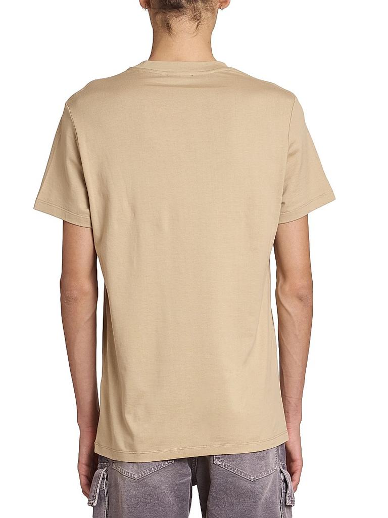 Tシャツ・カットソー BALMAIN BALMAIN VINTAGE GEL T-SHIRT - SLIM FIT T-shirt with vintage gel Balmain logo black - Men | BALMAIN