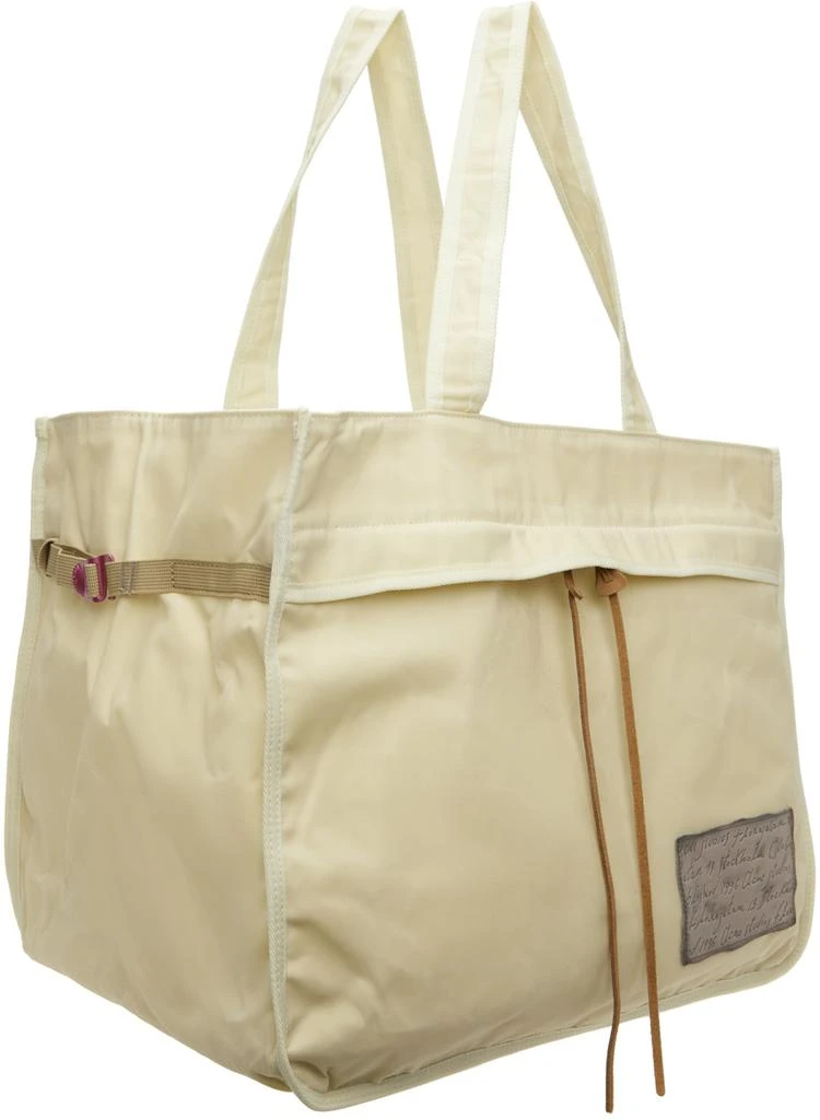 Acne Studios Beige Waxed Canvas Tote 2