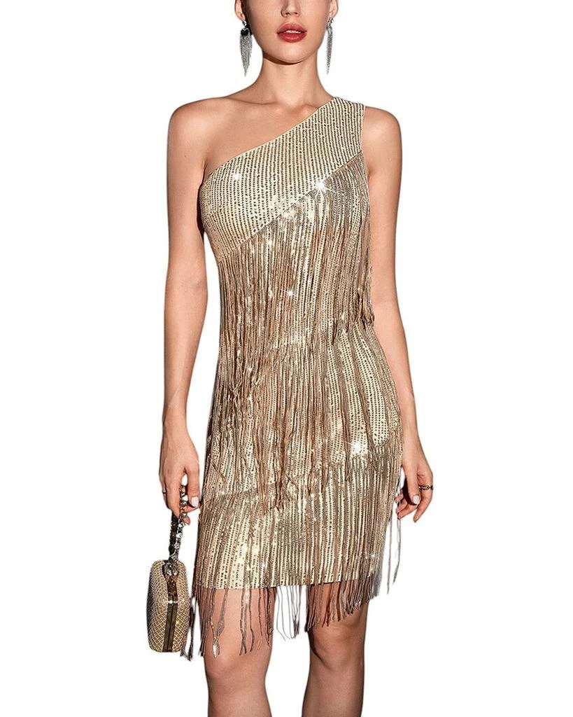 AMINA GLAM Mini Dress 1