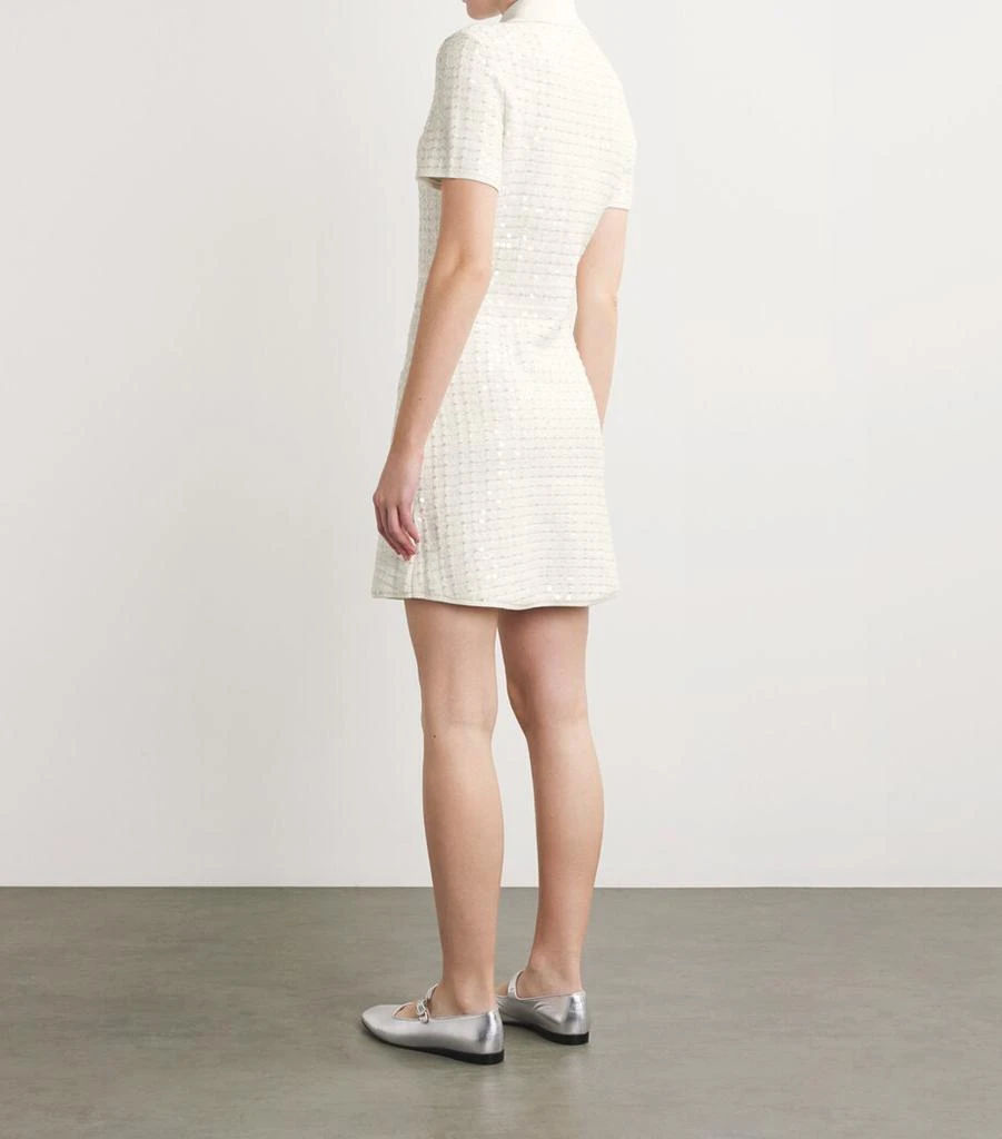 Maje Sequin-Knit Mini Dress 3