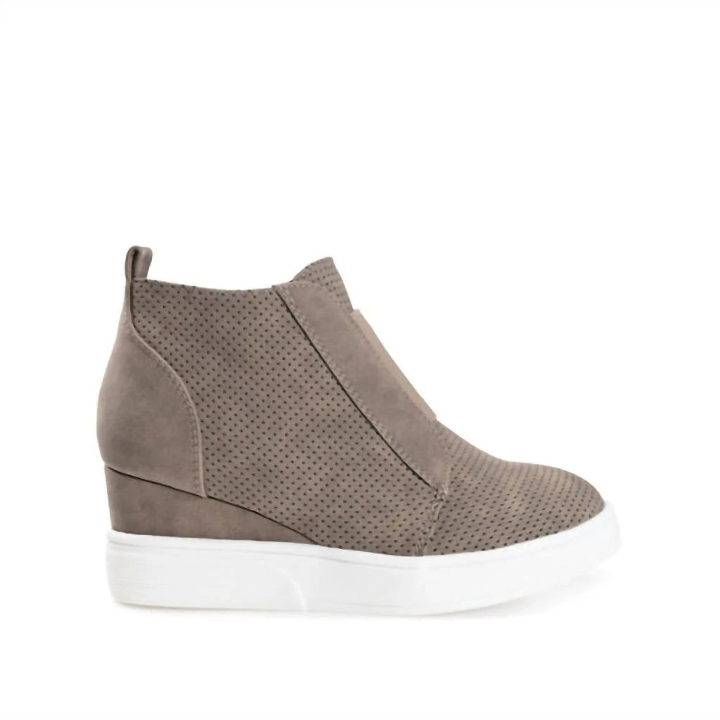 Journee Collection Journee Collection - Women's Clara Wedge Sneaker 3