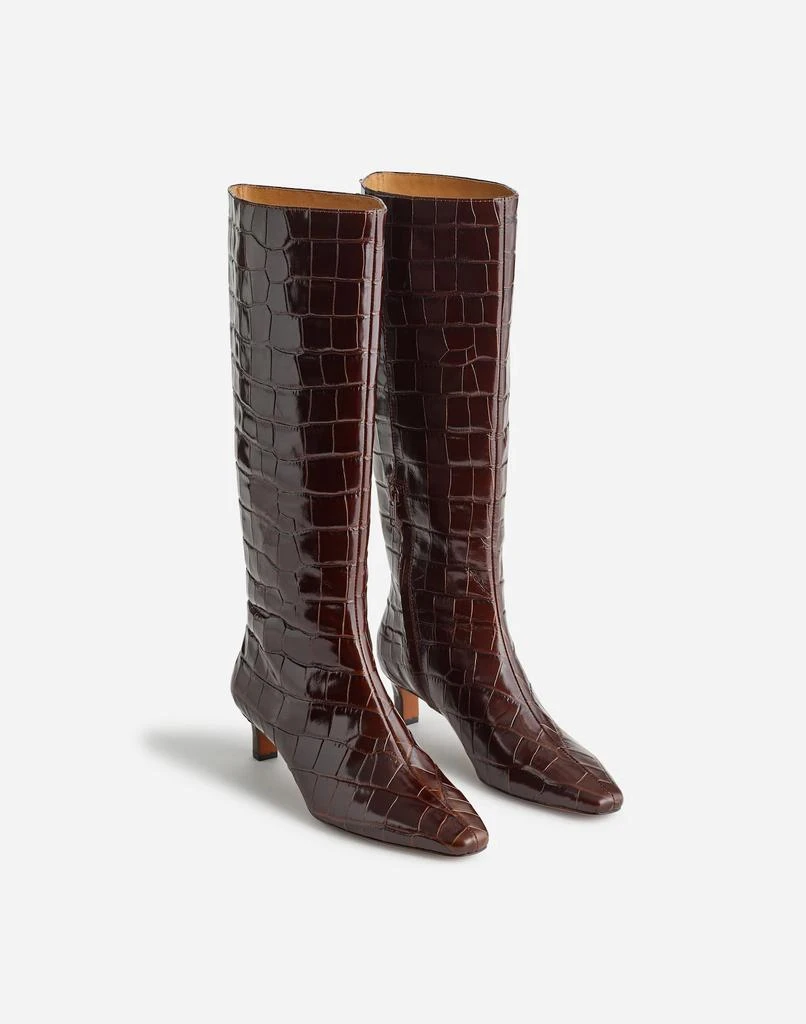 Madewell The Dimes Kitten-Heel Knee Boot 2
