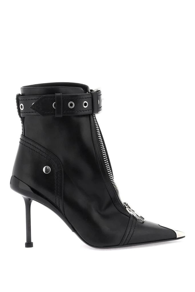 ALEXANDER MCQUEEN 'slash biker' ankle boots 1