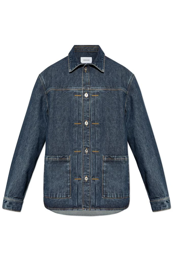 Salvatore Ferragamo Denim jacket by FERRAGAMO 1