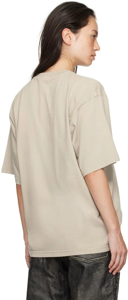 Ottolinger Beige Oversized Puffy Logo T-Shirt 3