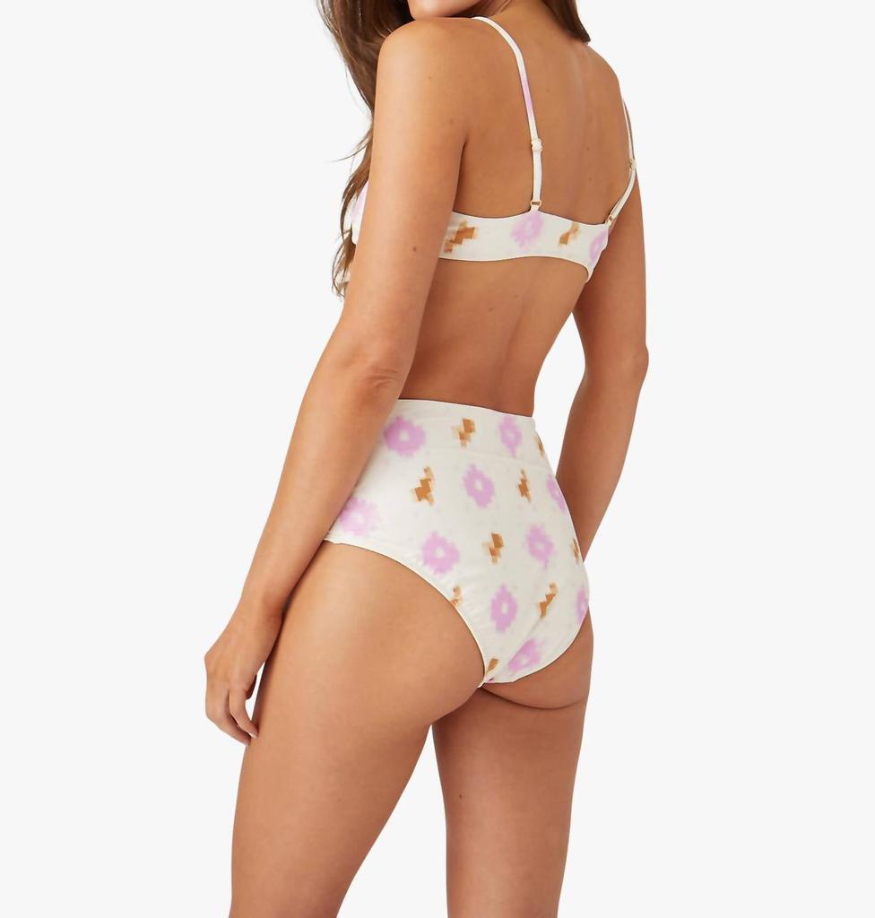 XIRENA Serena Bikini Bottom In Lilac Ikat
