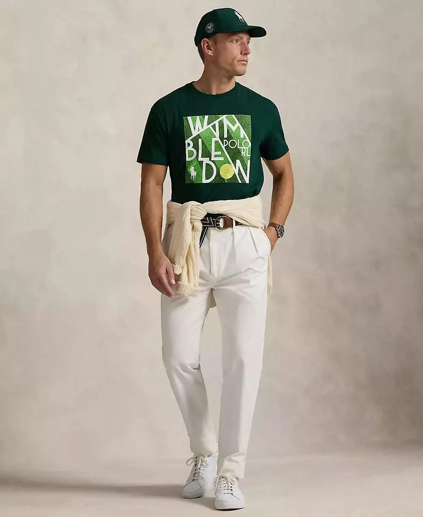 Ralph Lauren Unisex Wimbledon Classic-Fit Logo T-Shirt 4