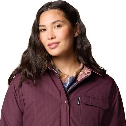 Columbia Longhorn Ridge Reversible Shirt Jacket - Women's 7