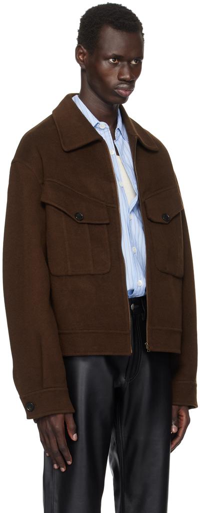 CMMN SWDN Brown Isla Jacket