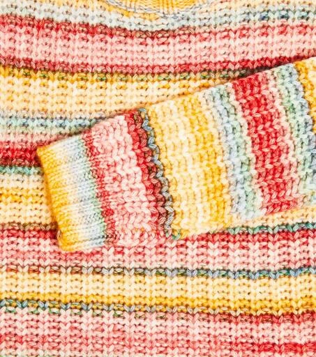 MOLO Gaylen striped cotton-blend sweater 3