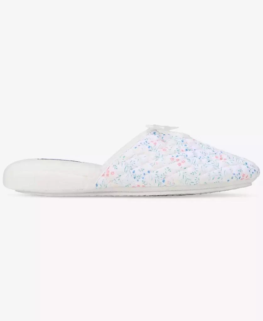 Charter Club Women's Leafy Floral Quilted Slippers, Exclusively at Macy's 2