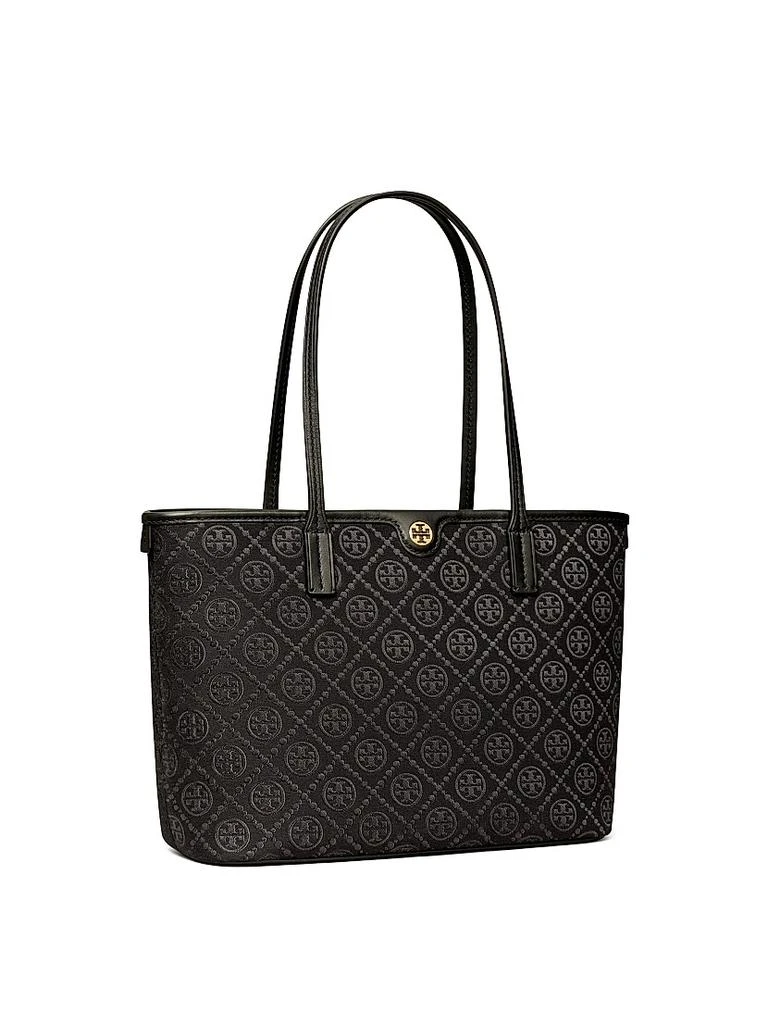 Tory Burch Small T Monogram Zip Tote Bag 3