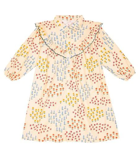Tinycottons Garden cotton poplin dress 1