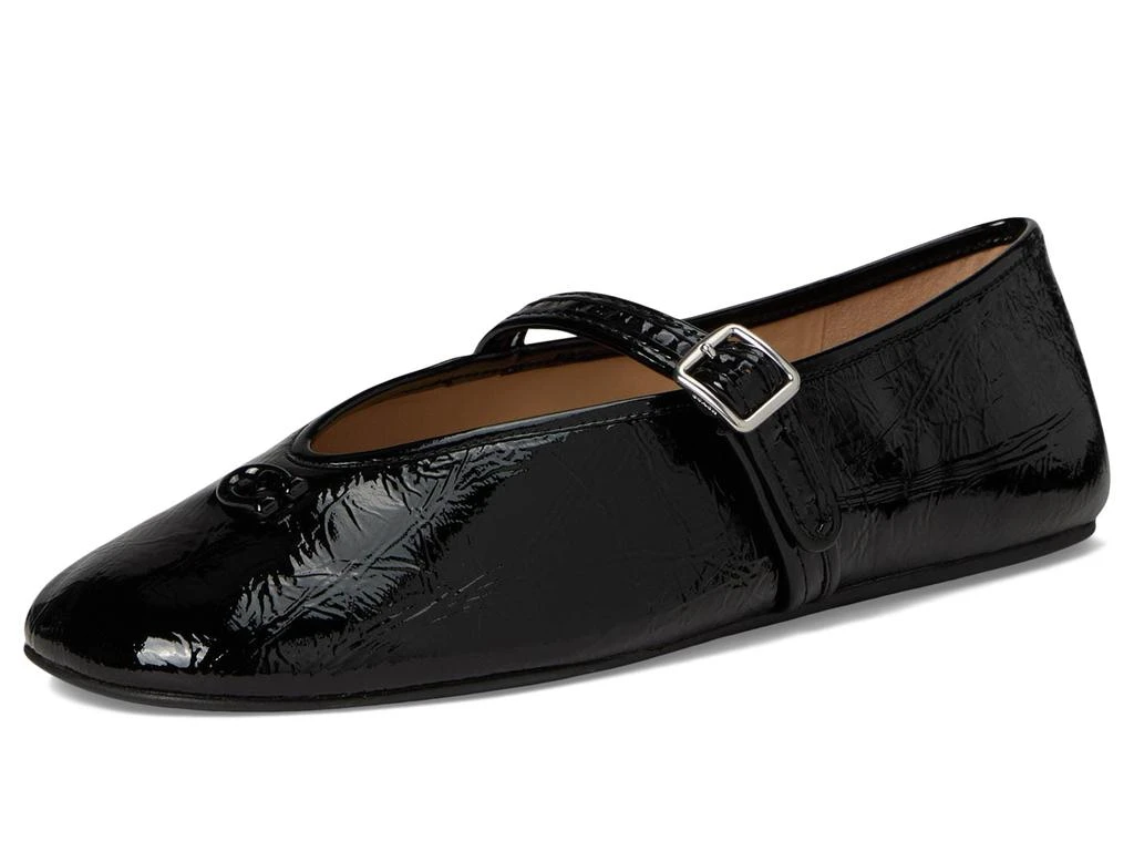 Coach Sculpted C Crinkle Patent Leather Soft Mary Jane 7