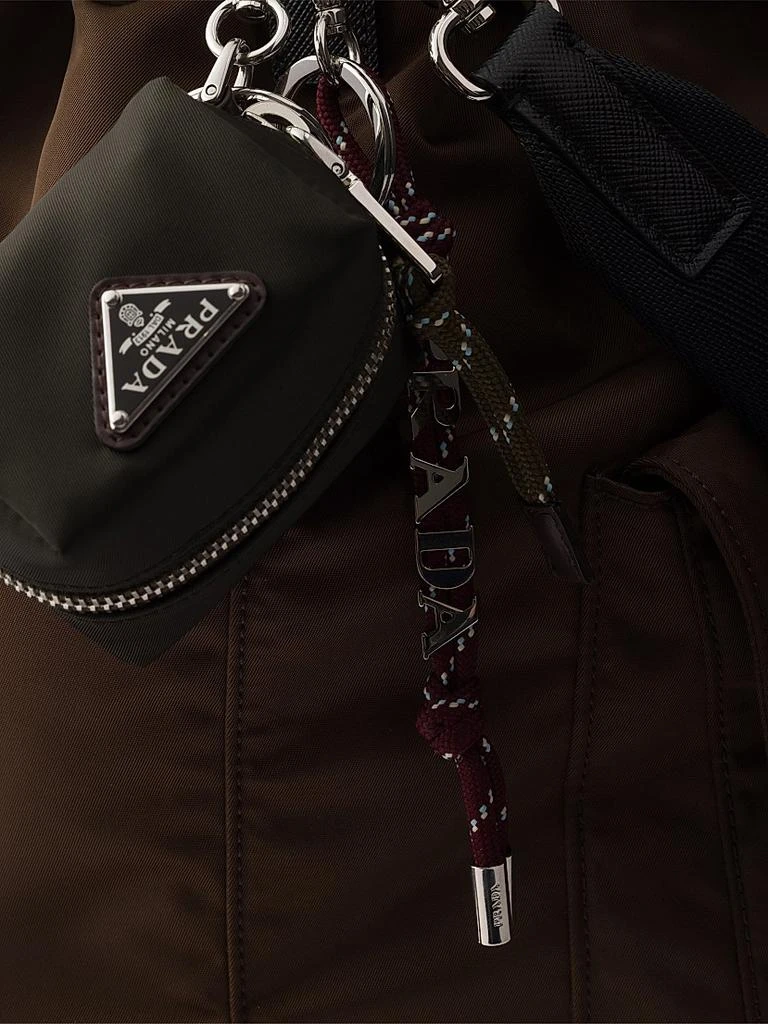 Prada Mini Icon Re-Nylon Keychain Charm 3