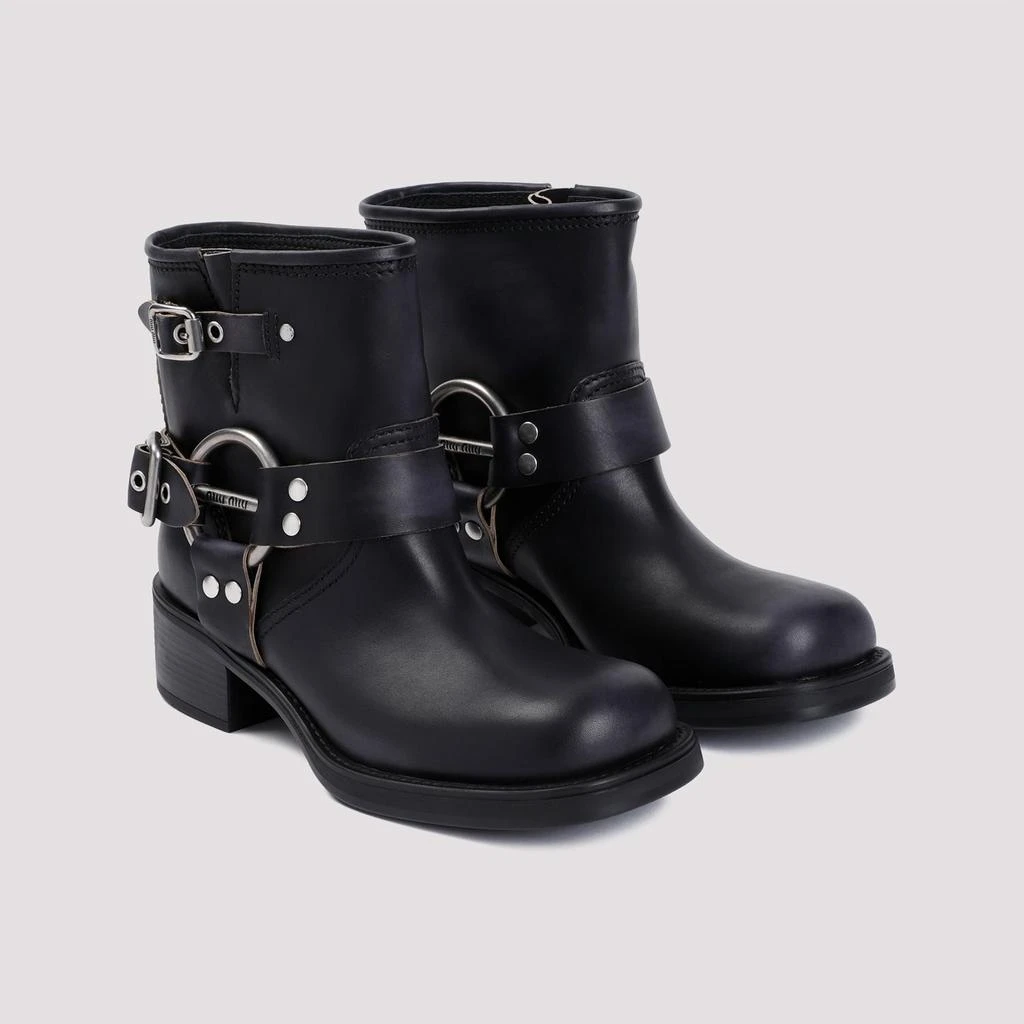 Miu Miu DONNA BOOT BLACK INTERIOR SHEEP 4
