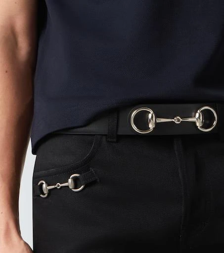 Gucci Horsebit 1955 leather belt 3