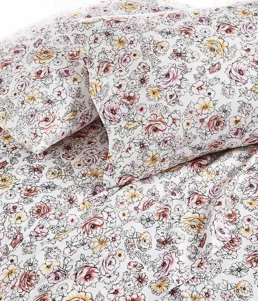 Charter Club CLOSEOUT! 550 Thread Count Printed Cotton 4-Pc. Sheet Set, King, Exclusively at Macy’s 2