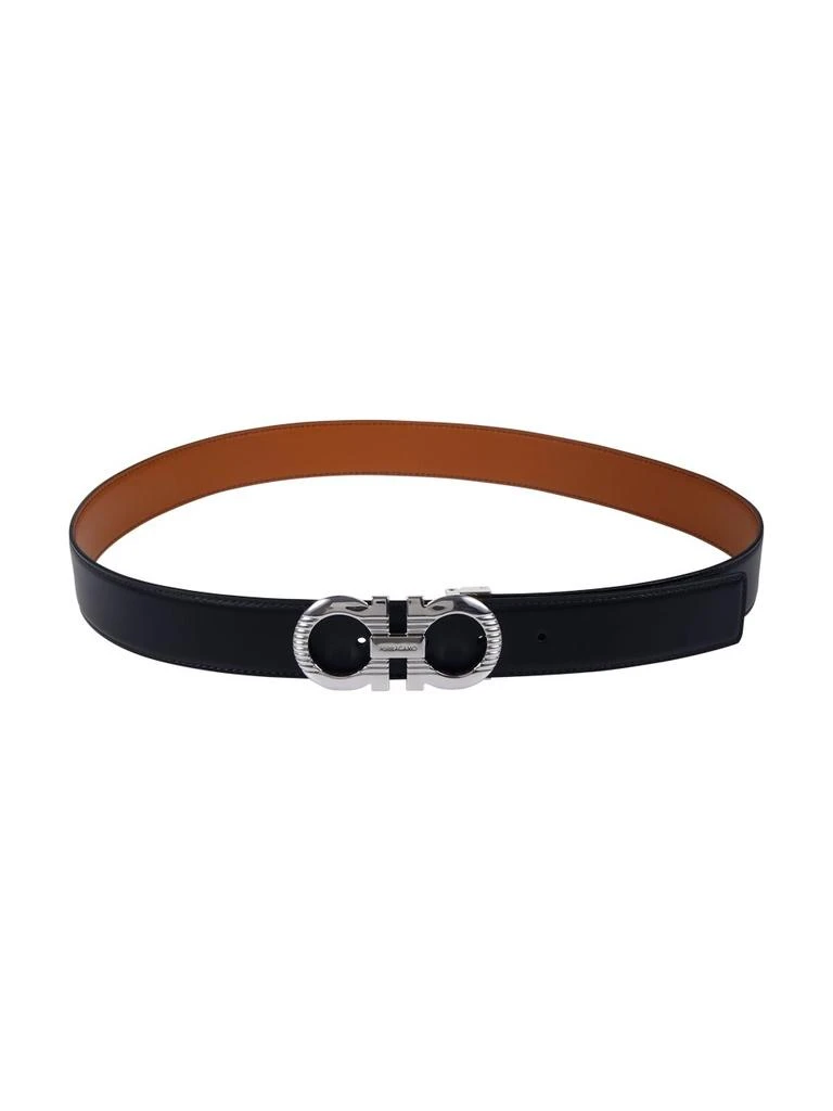 Salvatore Ferragamo Ferragamo Gancini Buckle Reversible Belt 1