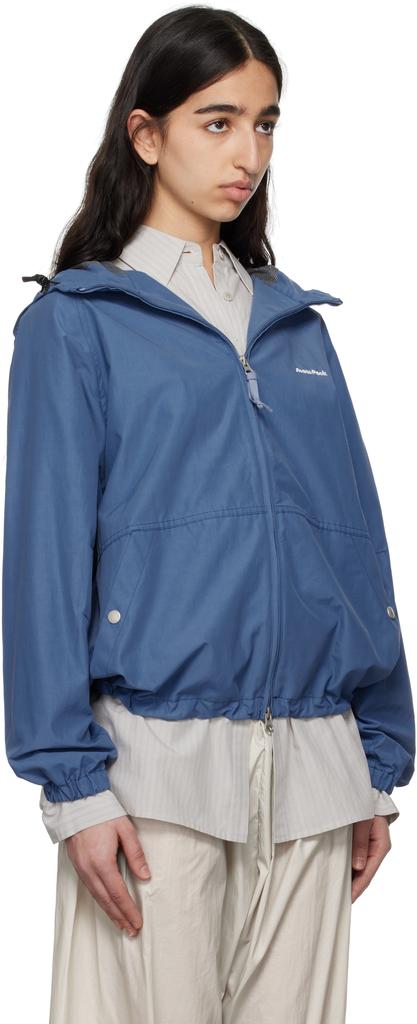Snow Peak Blue Light Mountain Cloth Zip Up Jacket