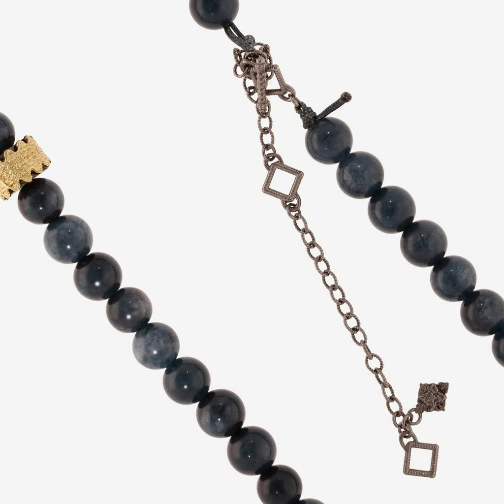 Armenta Armenta Old World 18K Yellow Gold & Blackened Sterling Silver Necklace 17882 3