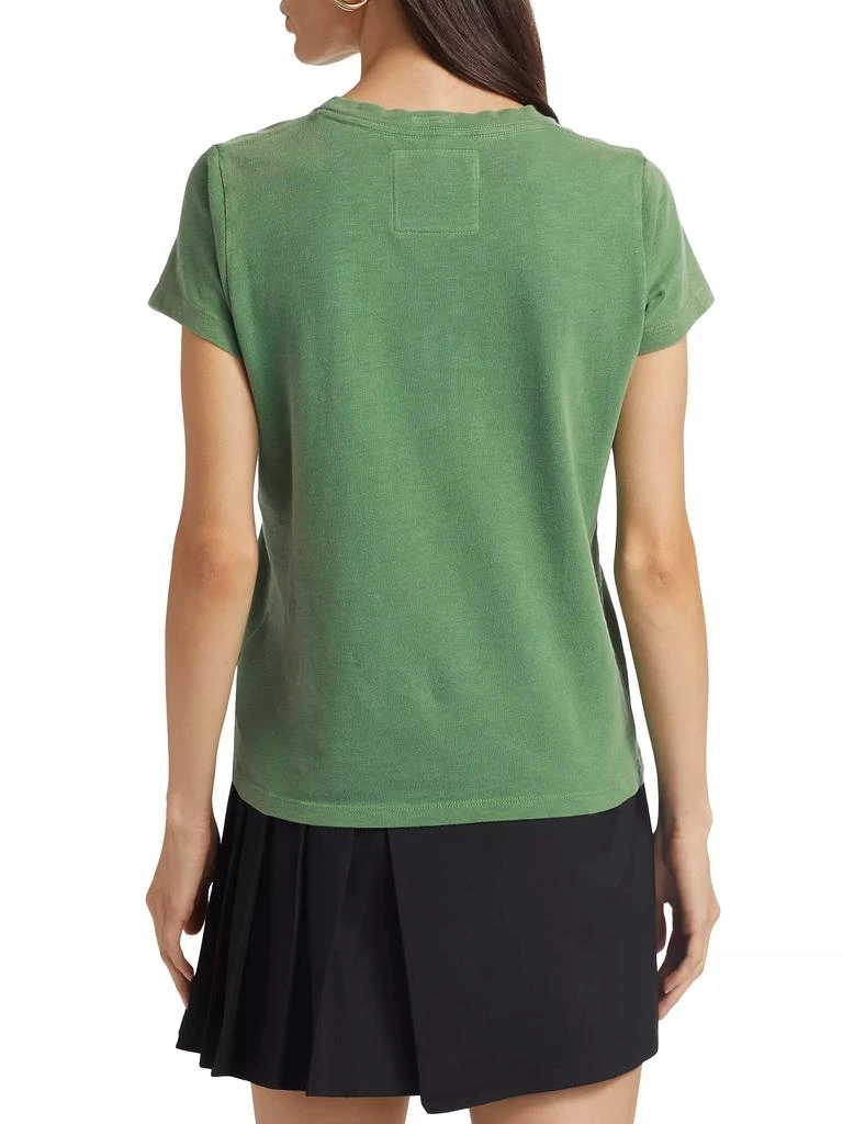 MOTHER The Sinful Logo Cotton T-Shirt 5