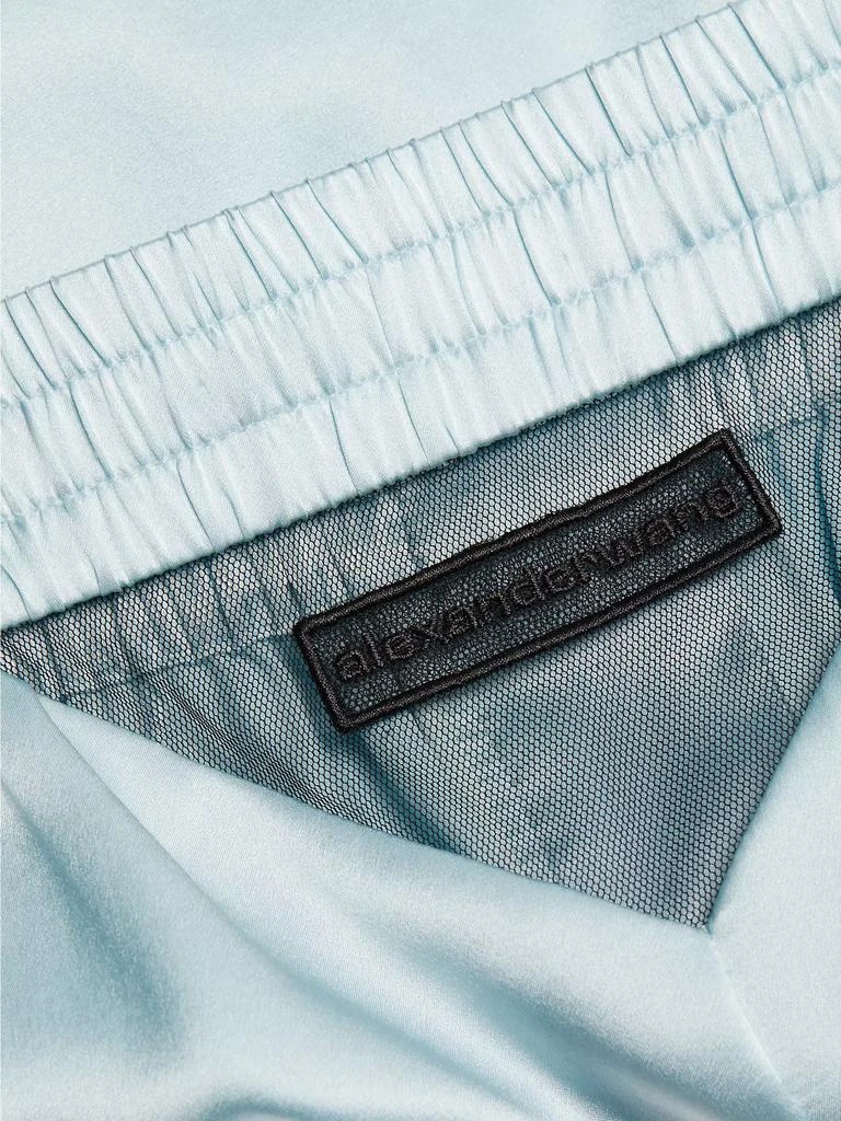 Alexander Wang Tulle Cut-Out Boxer Shorts 7