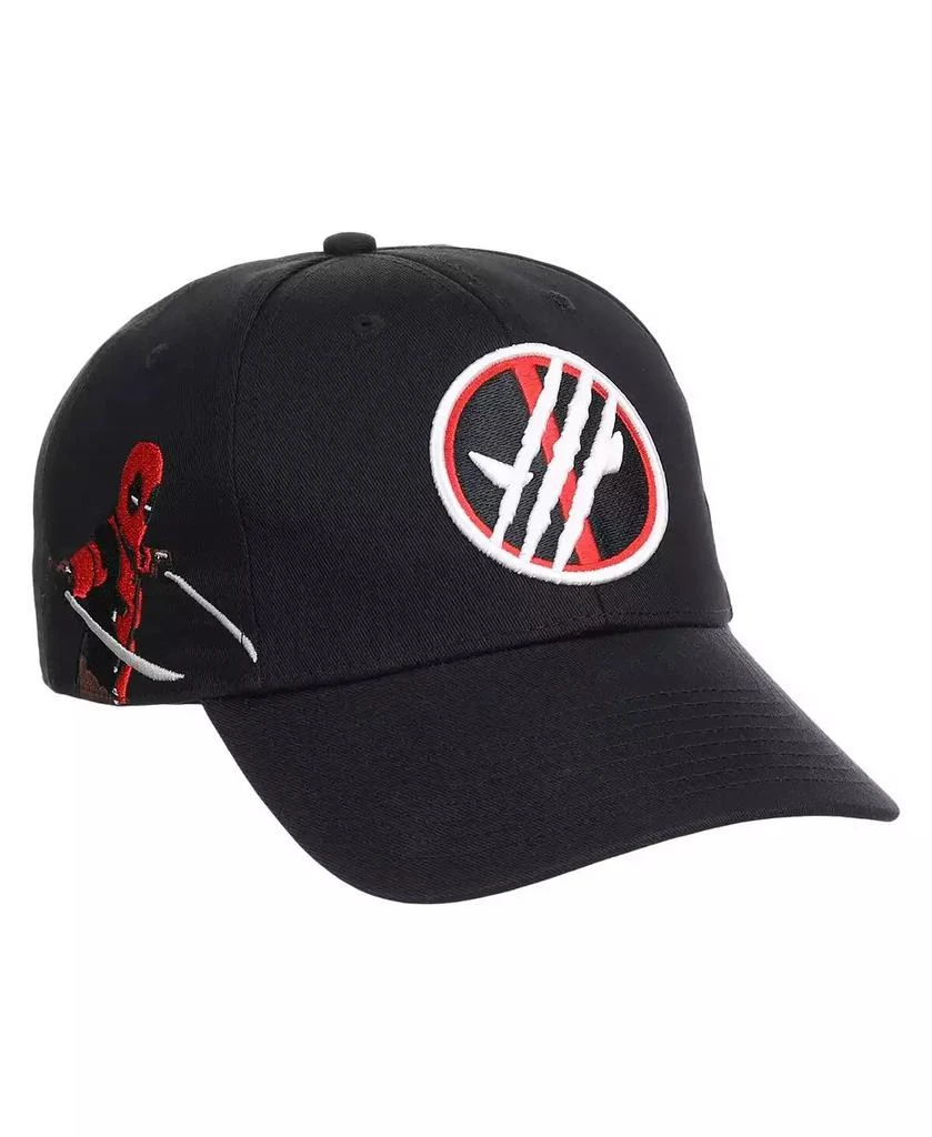 Lids Men's Black Deadpool Wolverine MVP Adjustable Hat 2