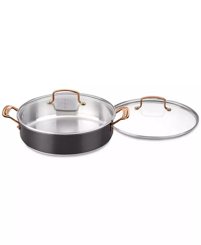 Cuisinart Onyx Black & Rose Gold 5-Qt. Casserole & Cover, Exclusively at Macy’s 1