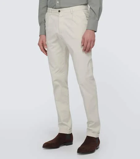 Thom Sweeney Cotton-blend pants 3