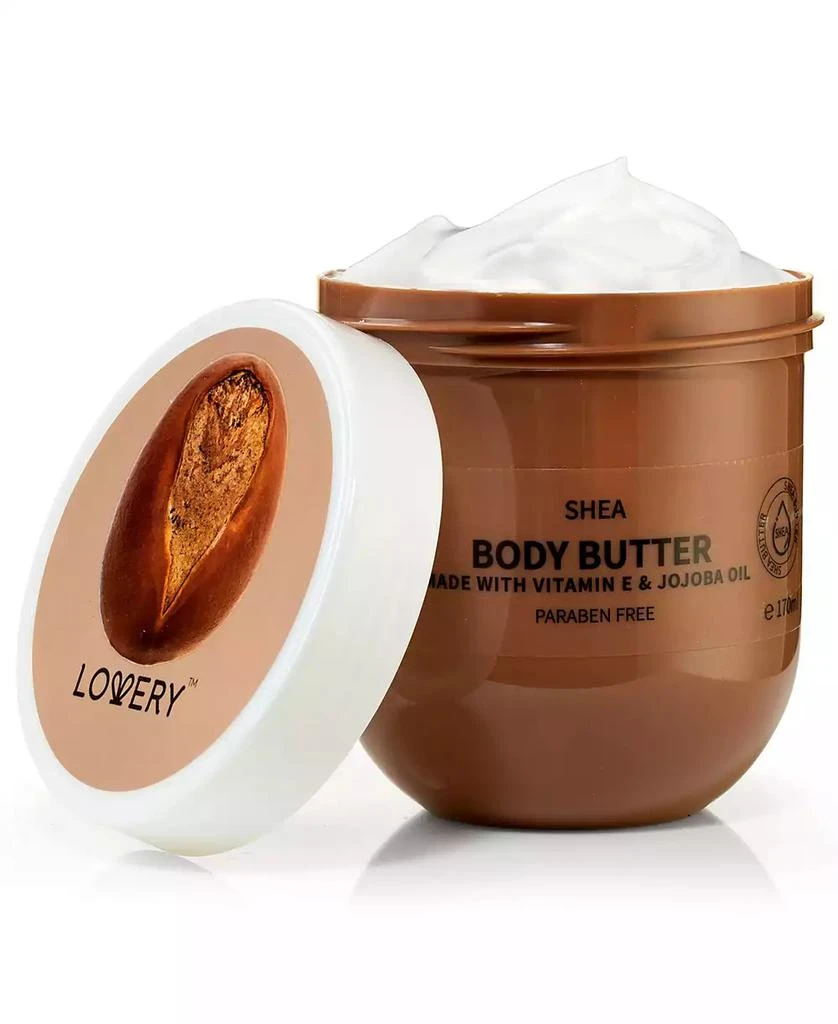 Lovery Shea Scented Whipped Body Butter, Bath and Body Care Cream, 170ml 1