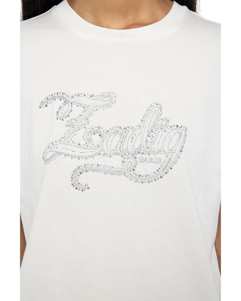 ZADIG 
VOLTAIRE Walk HC Zadig Incrustation Embellished Tee 3