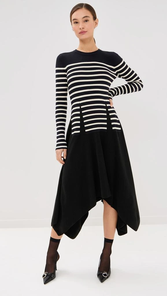 Monse Trompe L'oeil Dart Knitted Dress 1