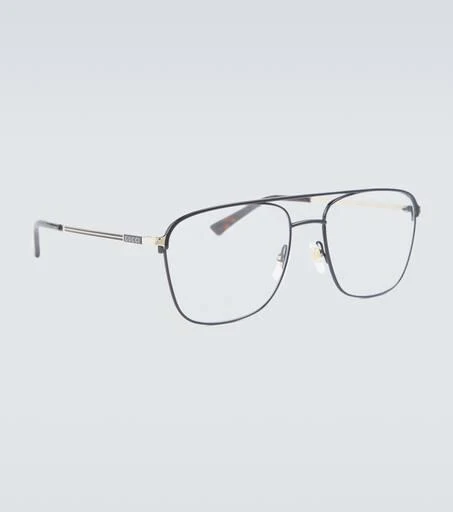 Gucci Navigator-frame glasses 4