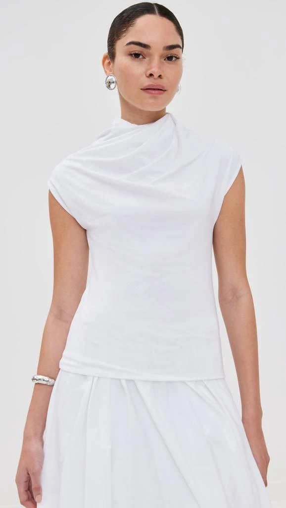 ROSETTA GETTY Twist Neck Top 1