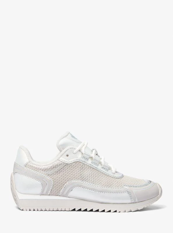 Michael Kors Byrdie Metallic Mesh Trainer 2