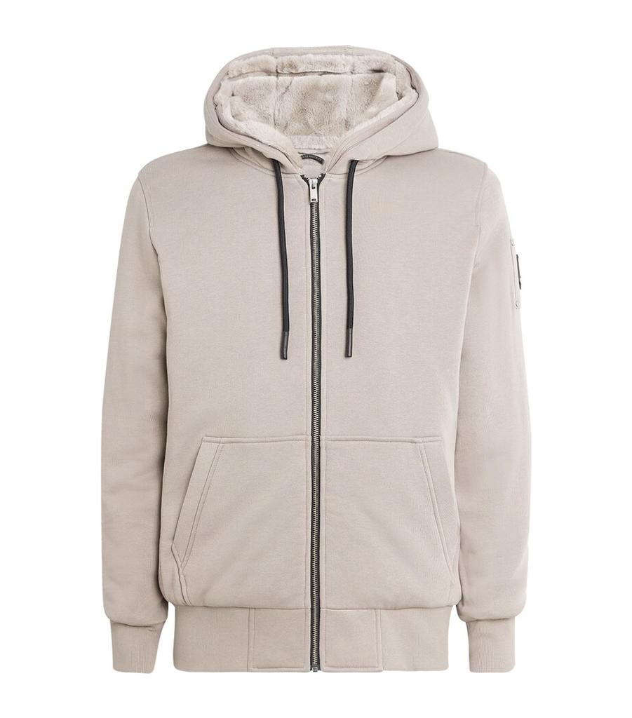 Moose Knuckles Classic Bunny Zip-Up Hoodie