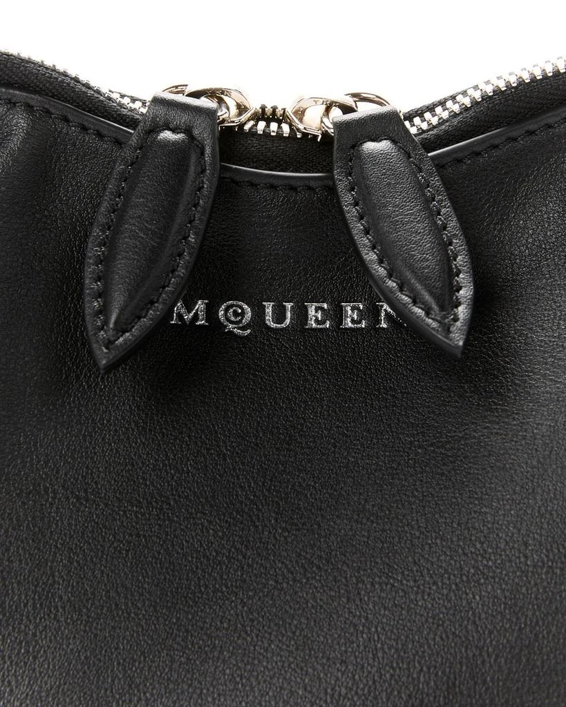 McQueen Manta Leather Messenger Bag 5