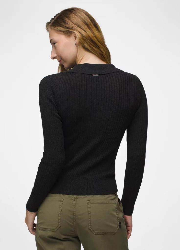 Prana Womens prAna Milani Polo - Black