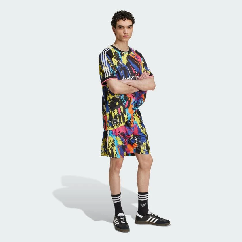 Adidas Men's  Archive AOP Short 9-inch Inseam 4