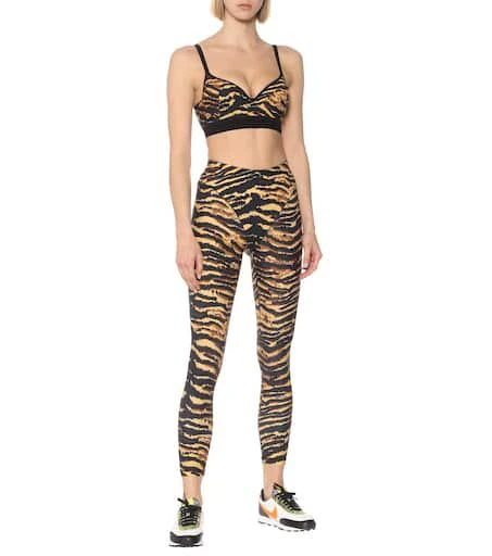 Adam Selman Sport Push-It tiger-print sports bra 2