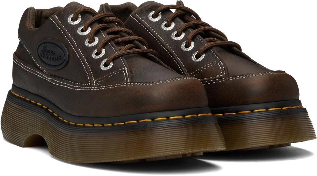 Dr. Martens Brown Buzz 5-Eye Grizzly Leather Derbys 4