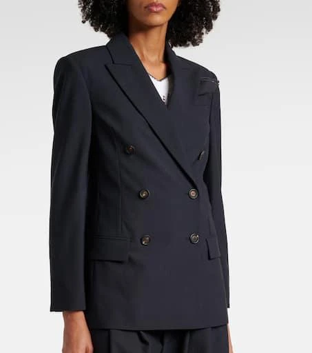 Brunello Cucinelli Wool-blend blazer 6