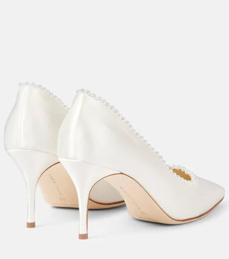 Manolo Blahnik Kifat 70 embellished satin pumps 2
