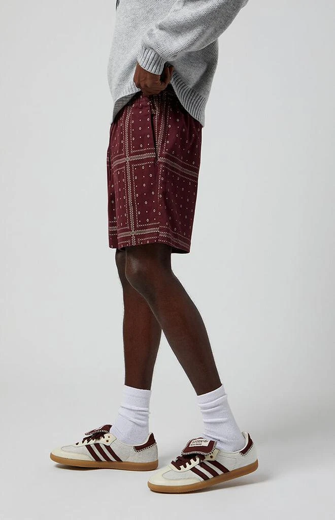 PacSun Bandana Printed Volley Shorts 3