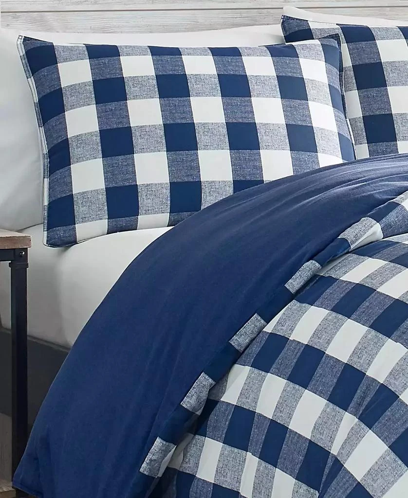Eddie Bauer Lakehouse Plaid 3-Pc. Duvet Cover Set 4